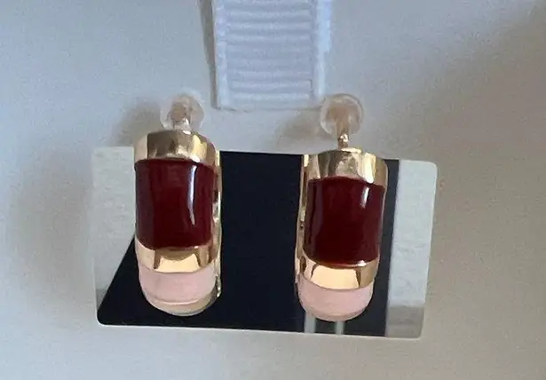 Piper K | Color Block Hoop Earrings