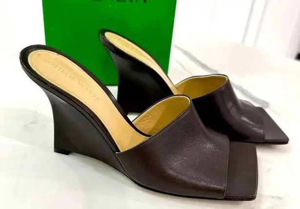 Bottega Veneta Stretch Wedge Lounge Sandals