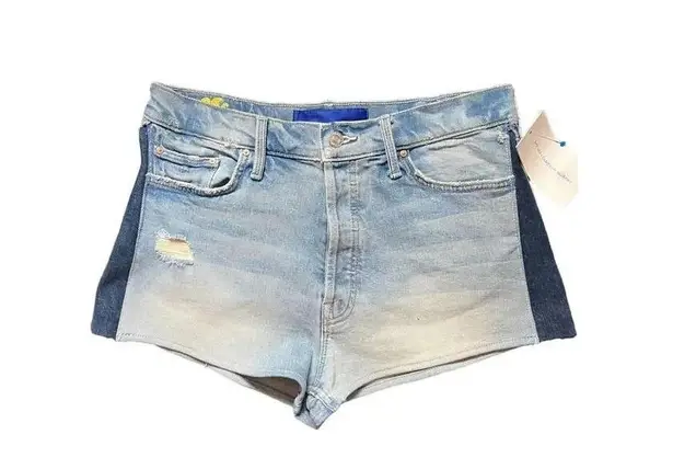 MOTHER x Carolyn Murphy Cheeky Tomcat Short Shorts Size 30 Blue