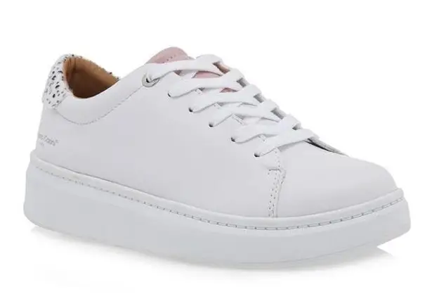 Renato Garini Women’s Platform Lace Sneaker Shoes Comfort in White 40/US 9.5