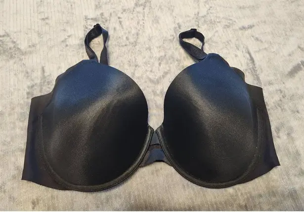 Warner's Womens No Side Effects Underwire Bra 01356 Black 38D White Size undefined