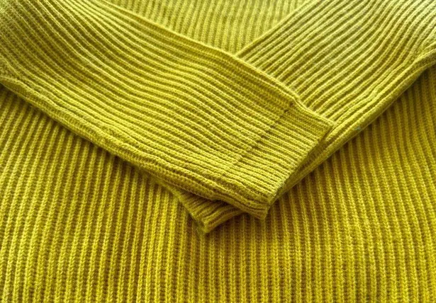 ASTR  The Label Sweater Turtleneck Knit Cutout Gold/Yellow