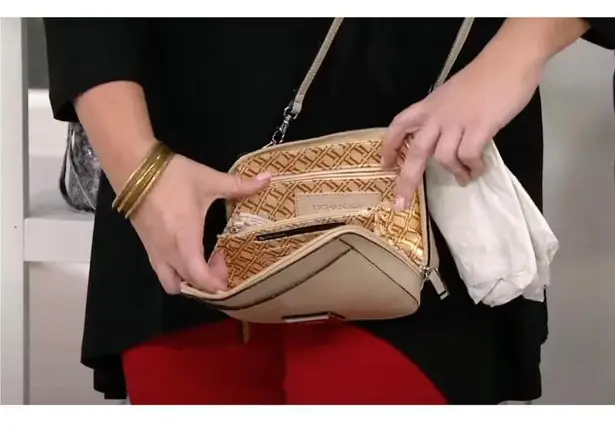 TIGNANELLO Bella RFID Saffiano Leather Crossbody / Belt Bag