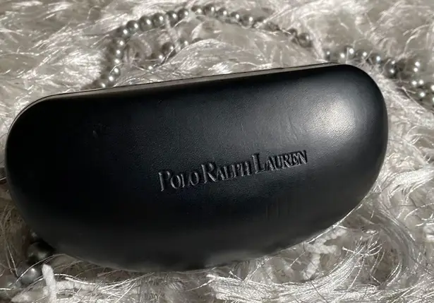 Polo Ralph Lauren Hard Shell Leather Sunglasses Case