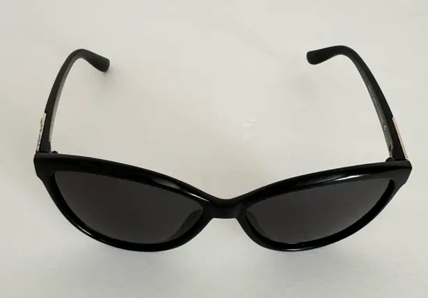 Black Plastic Cat Eye Polarized Sunglasses