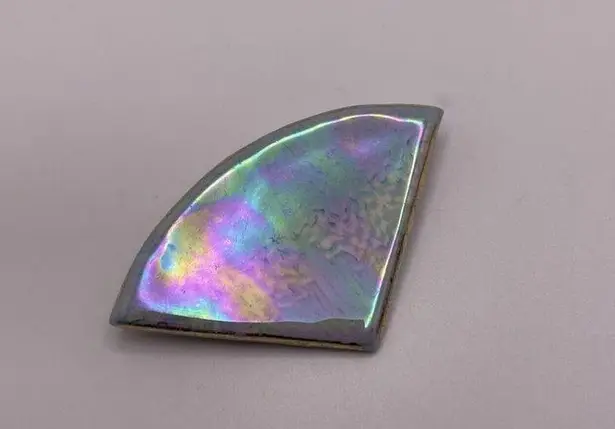 Hand Made Hand Crafted Ceramic Brooch Pin Hand Painted