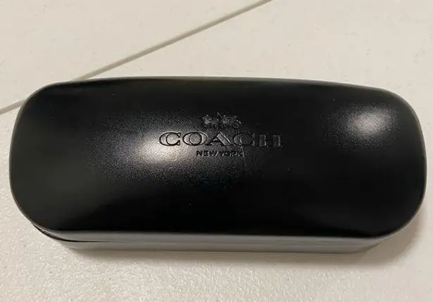 Coach  hard shell glasses case