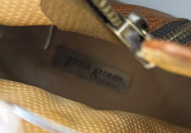 Paul Green Soft Leather Peep Toe Heeled Booties