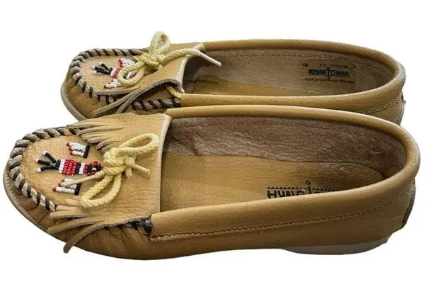 Minnetonka  Women's Thunderbird Boat Sole Moccasins size 7.5