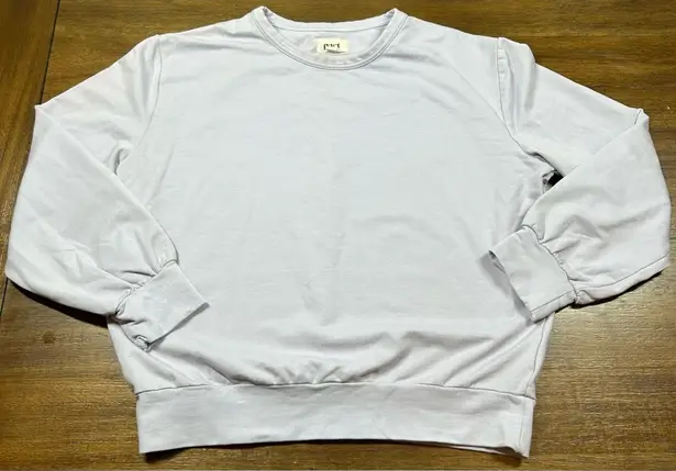 Pact Women’s Small Organic Cotton Lavender Purple Activewear Sweatshirt