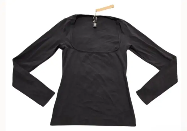 SKIMS Scoop Neck Long Sleeve T-Shirt S