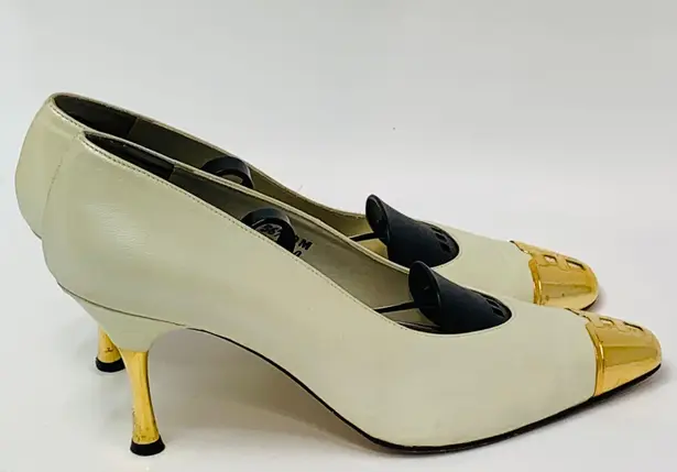 & Other Stories Ladies Dress shoes Cream And Gold 