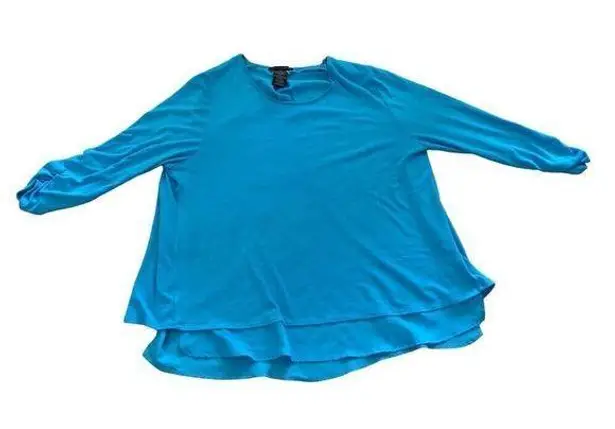 Grace Elements Exposed Back Slit Sweater Casual Everyday Spring School Lounge