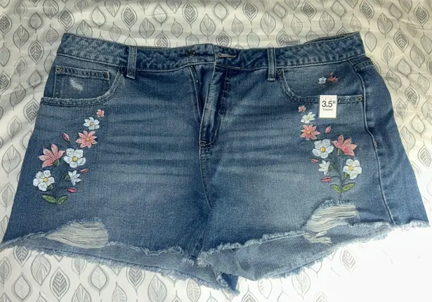 Time & Tru  Jean Shorts 