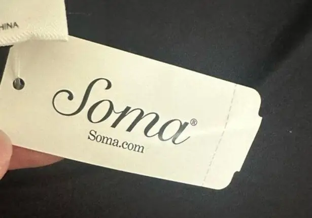 Soma Soft Jersey Side Slit Tunic Cranberry Size XS