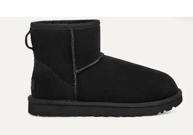 UGG Classic Mini II Boot Color: Black Size 8