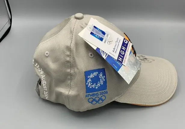 2004 Olympic Softball Cap Signed Cat Osterman Baseball Hat Gold Texas LongHorn Size 0