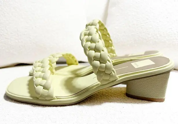 NEW Dolce Vita Ronin Sandals Pastel Yellow Braided Straps
Square Toe sz 12
