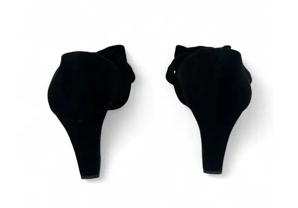 CHIE by CHIE MIHARA 39 / 9 mary jane pumps suede Bows Heels Black Block Heel