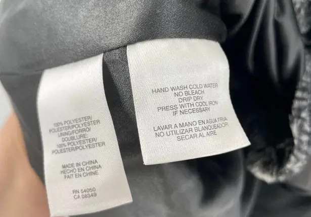 NWT Rachel Rachel Roy Heart of Darkness Faux Fur Zip Front Vest Gray Size XL