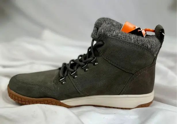 Sporto Women's Abby Leather/Suede Sneaker Boot Gray 11W