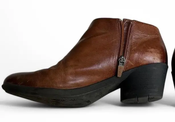 Dansko Brown Leather Ankle Boots