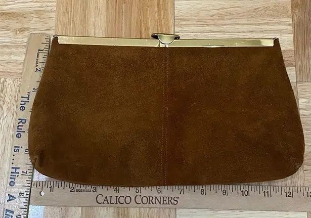 Vintage ETRA Genuine Leather Brown Suede Kiss