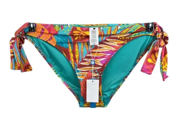 Bleu Rod Beattie NWT The Heat Is On Brief Tie Side Hipster Bikini Bottom Size 12
