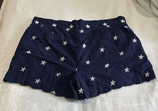 Lauren James  Navy Starry Women's Shorts