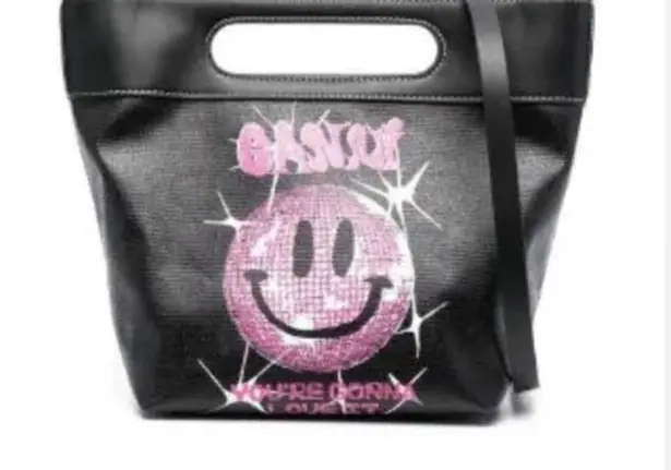 Ganni | Casual Style Street Style 2-WAY Bi-color Leather Crossbody NWT $235