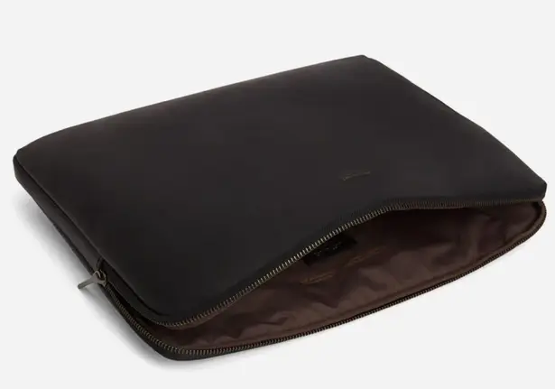 Matt and Nat Black Laptop Sleeve 15 Inch Vegan Padded Tablet