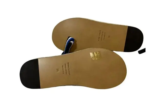 Isabel Marant Woven Wrap Strap Espadrille Sandals size 8