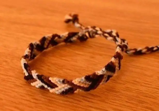 Handmade 10/$25 Chocolate Skies Woven Bracelet