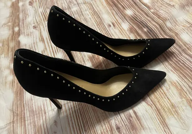 Veronica Beard | Suede Studded Accents Pumps | 7.5