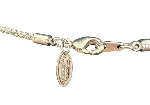 Vivienne Westwood NWOT Large Shooting Star Orb Necklace 17” with dust bag, cloth