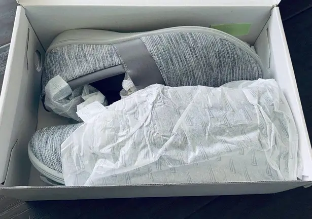 NWT Copper Fit Restore A Line Women's Gray Walking Slip