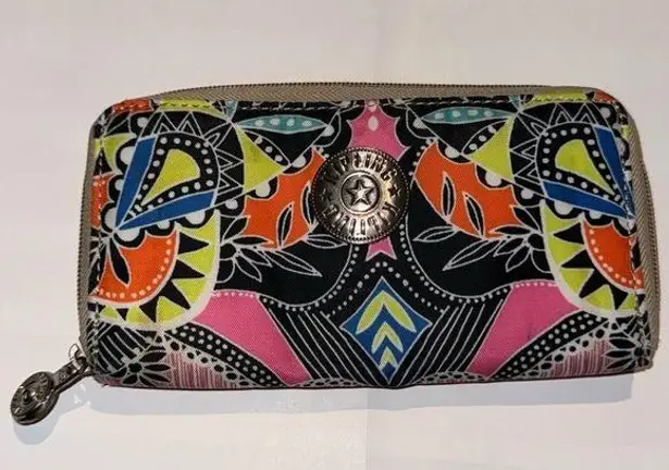Kipling Wallet - Pink/Green/Orange/Black/Blue Colors - Beautiful Design