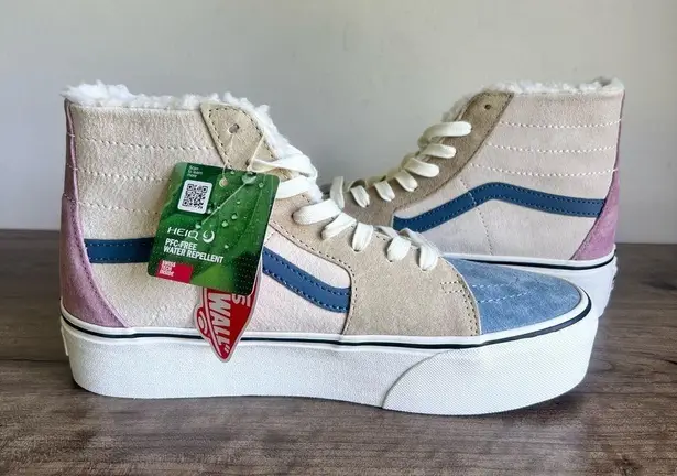 Vans  SK8-Hi Suede Stackform Waterproof Unisex Shoe Size 10.5 or 9 #499