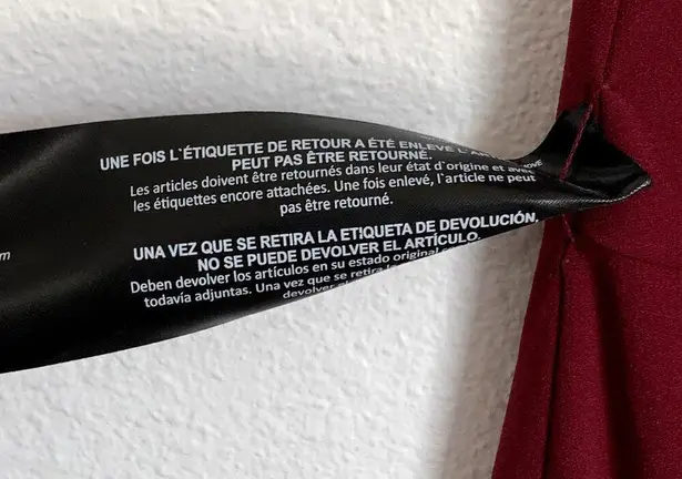 JS Collections NWT JS Collection Kirsten Neckline Bow Gown in Deep Red