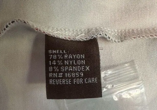 J. McLaughlin NWOT Abstract Print Midi Shift Dress Half Sleeve Pockets Small