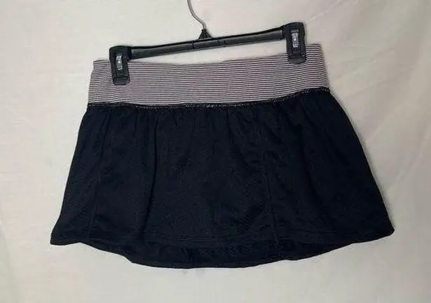 American Eagle  Outfitters Athletic Skort Black White Size Medium New