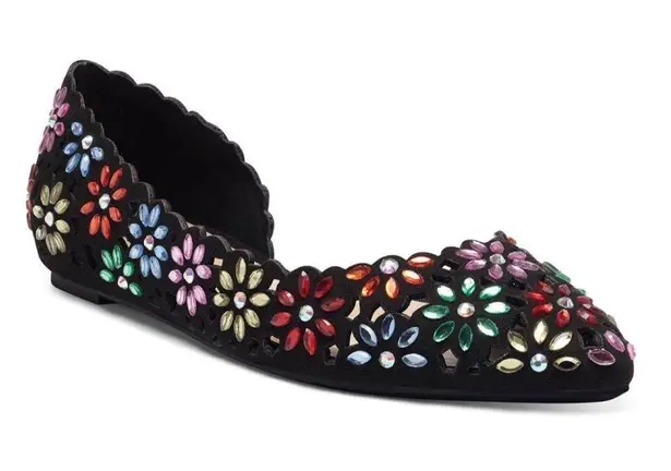 Inc international New Floral Mabley Flats Size 7M