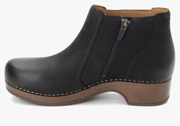 Dansko Barbara Leather Ankle Booties