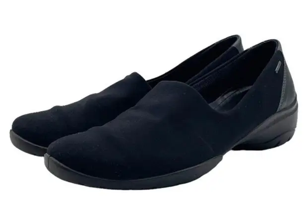 Ecco Shoes Rise GTX GoreTex Black Slip On Loafer Walking Shoes Women’s Size 40