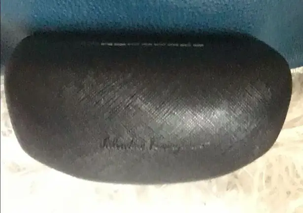 Salvatore Ferragamo Hard Shell Sunglasses Travel Case