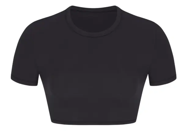 SKIMS WRAPPING SUPER CROPPED TSHIRT