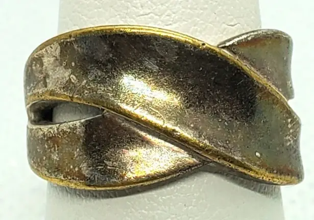 Premier Designs Silver & Gold Colored Ring (8)