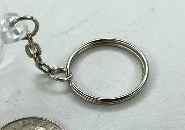 Alcorn Brave Banks Clear Piggy Bank Keychain Keyring - Image 5