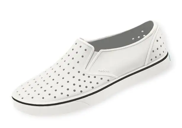 Native | Men 5 Women 7 | Miles White EVA Foam Lightweight Slip