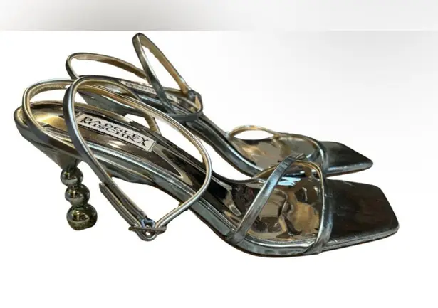 Badgley Mischka Callie Beaded Heel Sandal Size 8.5